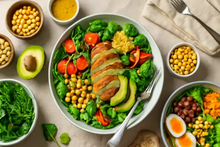 Insalate complete per il pranzo: ingredienti e abbinamenti per un pasto nutriente e gustoso
