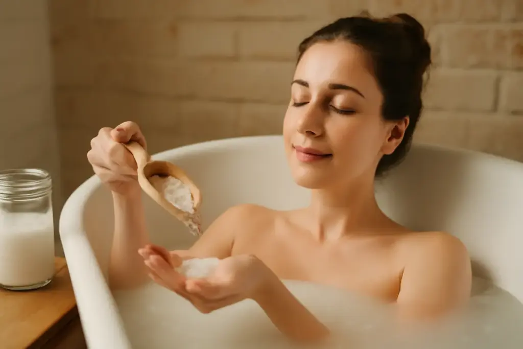 Bagni di sale per il benessere fisico: il modo corretto per sfruttare i loro vantaggi