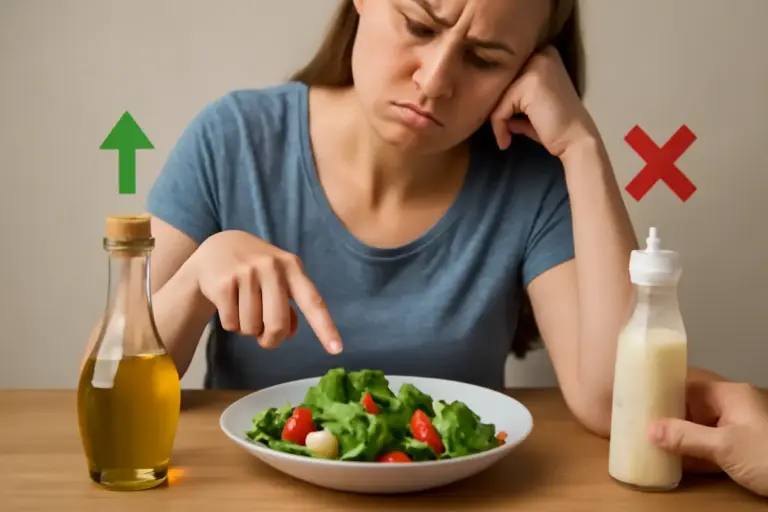 Come scegliere il condimento giusto per un piatto sano? Errori comuni che rendono tutto meno salutare